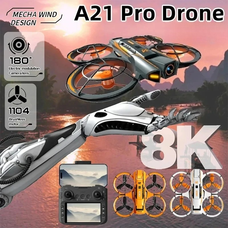 Drone Multispectral - Оригинальный дрон A21 Pro 4K Professional
