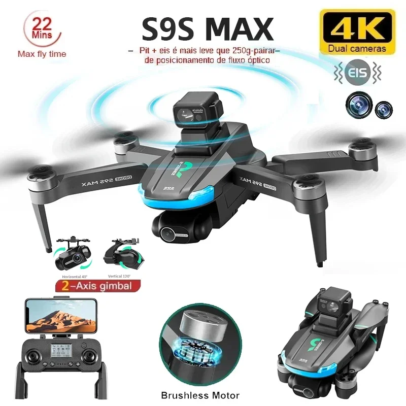 Drone Mapping - НОВЫЙ S9S MAX MINI Drone 4K