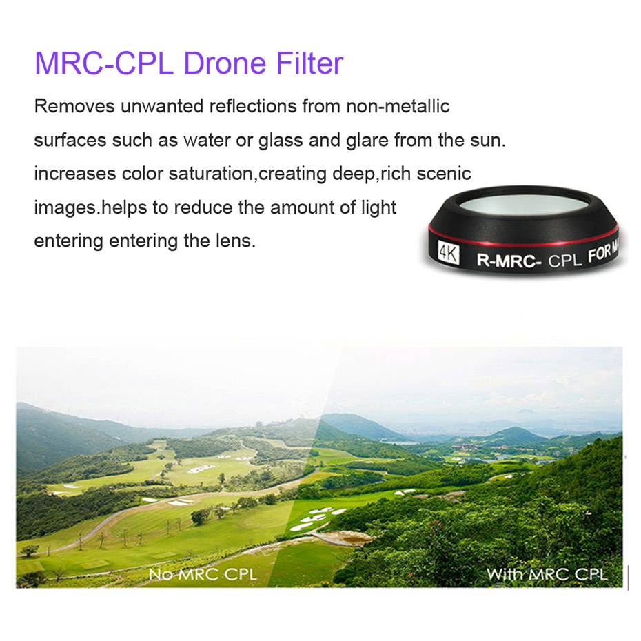 Фотофильтры для Mavic Pro CPL  – обзор и цена Drone Ndvi