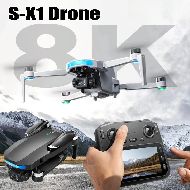 Оригинальный дрон S-X1 8K HD,  – обзор и цена Drone Photogrammetry